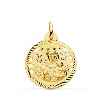 Medalla de Oro virgen del Carmen 24mm