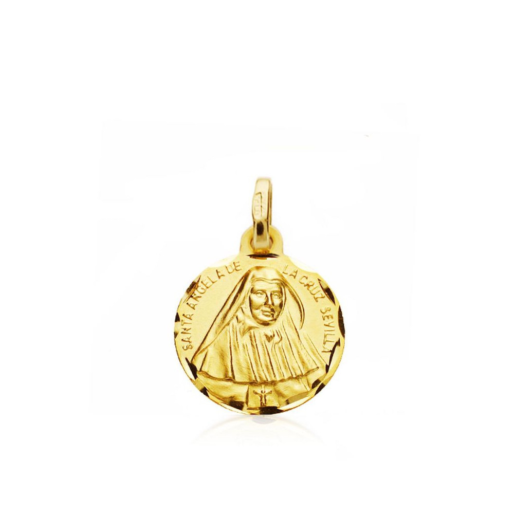 Medalla de Oro Santa Ángela de la Cruz 14mm