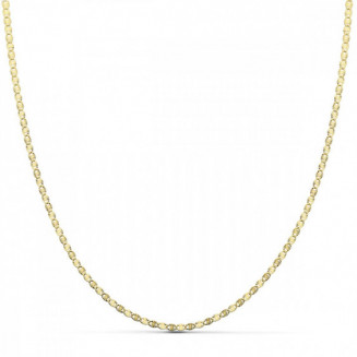 Cadena Oro Amarillo Diamantada 45 cm